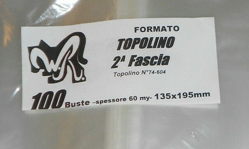 100 buste topolino - buste, wr