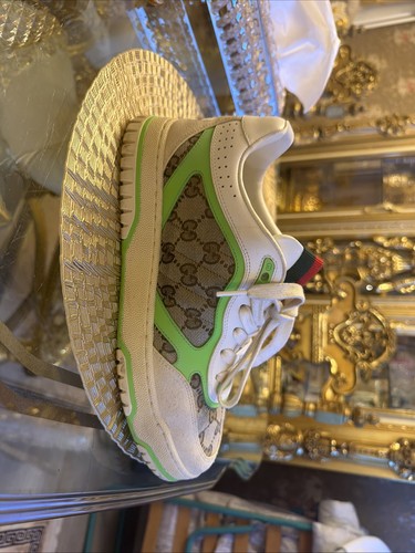 Sneakers gucci web con tela - sneakers,