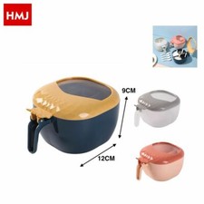 x Barattolo Contenitore Porta Spezie Sale Zucchero 4 Scomparti Colorato hmj