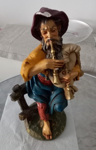Presepe fontanini zampognaro - presepe,