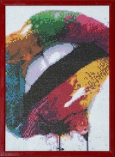 Quadro in diamond painting 5D dal titolo 'Emozioni'