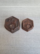 Lotto antico peso esagonale - lotto,