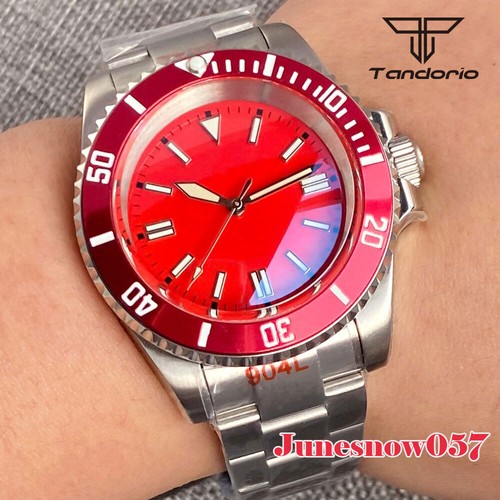 Orologio 20atm 40mm rosso - orologio,
