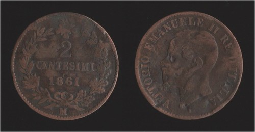 Centesimi 1861 milano - centesimi,