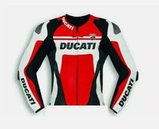 Ducati Giacca da Moto in Pelle