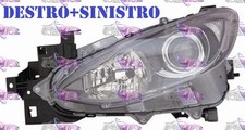 COPPIA FARI FANALE PROIETTORE DX+SX H1-H11 PRED REG ELE MAZDA 3 DAL 2013 AL 2016