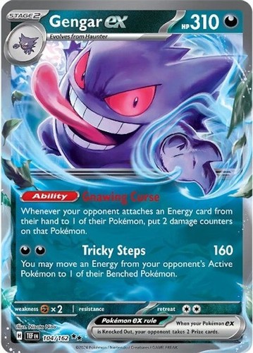 Gengar 104 162 - -, pokemon