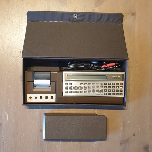 Sharp 1212 pocket computer - pocket,