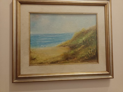 Quadro olio tela paesaggio - olio,