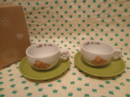 Due tazzine caffè con - da,
