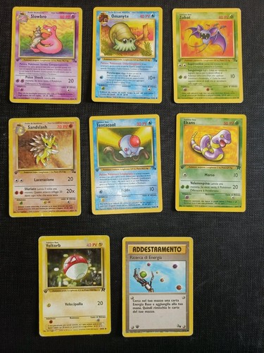 Pokemon lotto prima edizione - lotto,