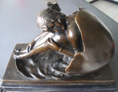 Bruno zach bronzo scultura - bruno,