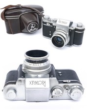 Rectaflex 1000 Standard reflex italian camera made Italy + Angenieux 50mm f2,9