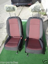 VW Beetle Sedile Sedili Rivestimento Riscaldamento Sedile Nero Rosso