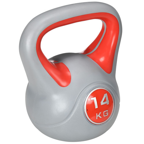Kettlebell rosso sabbia - pu,