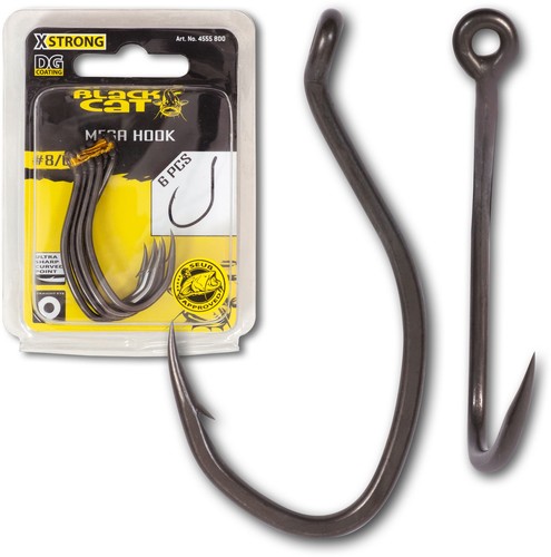 Black cat mega hook coating - hook,