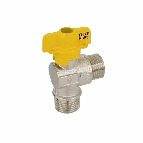 Rubinetto gas maschio - 1/2",