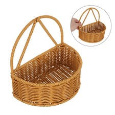 Cesto Sospeso in Simil Rattan