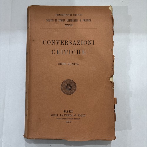 Conversazioni critiche serie - conversazioni,