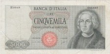 Italy italia 5000 lire - italia,