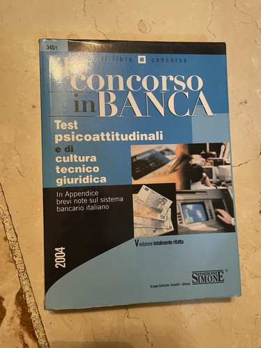 Libro concorso banca 2004 - concorso, in