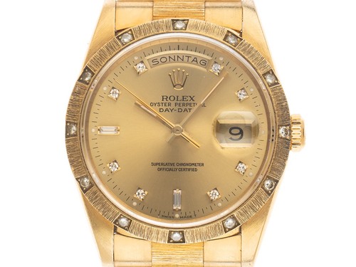 Rolex day date - rolex, 18kt