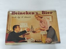 Insegna Di Latta Birra Heineken's Vintage Targa 