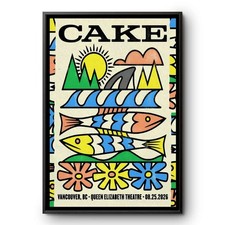 Poster concerto CAKE Band