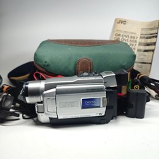 JVC GR-DVL150E Videocamera MiniDV Nastro 300x Videocamera Retrò, Borsa UCOB, Caricatore