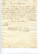 G36 - Retta del seminario pagata dalla famiglia Ali Ponzone di CR 13-1-1823