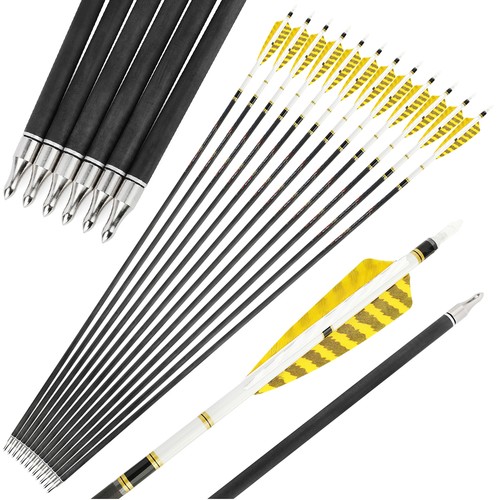 Freccia carbonio puro - carbonio, 31"