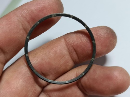 Anello quadrante nero - quadrante, usato