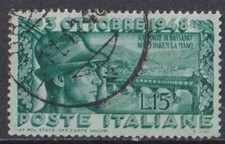 ITALIA REPUBBLICA 1948 - ponte
