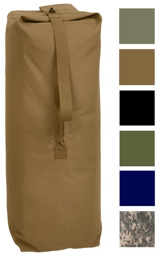 Borsone militare carico