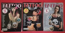 TATTOO COLLECTION lotto 3 riviste 2006-2007 + TATTOO DIMENSION 2007 tatuaggi