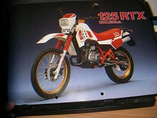 Gilera 125 RTX  _brochure -prospekt  "ITALIANO " 