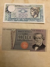 1000 Lire VERDI FDS + 500 Lire
