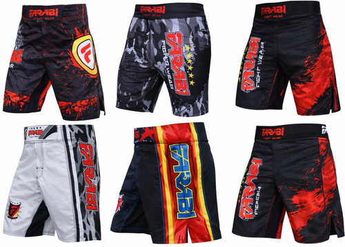 Pantaloncini farabi grappling - farabi,