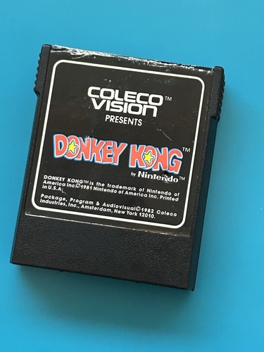 Vintage coleco vision donkey - vision,