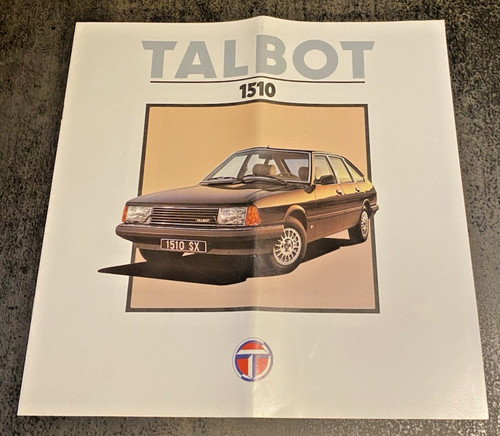 Notice commerciale talbot 1510 - commerciale,