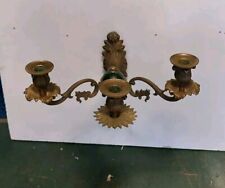 Antico Candeliere A Parete Bronzo Stile Napoleone III Candelabro Antiquariato 