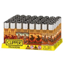 48 Accendini CLIPPER LARGE