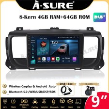 Autoradio DAB + 4 + 64 GB