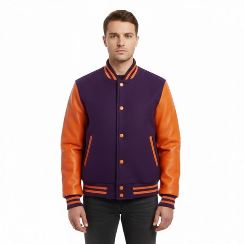 Varsity letterman bomber - varsity,