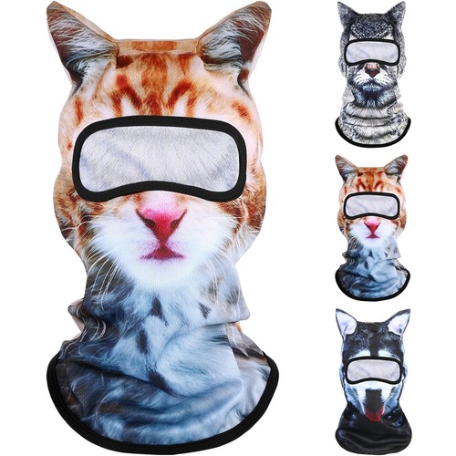Maschera sci gatto con - 3d,