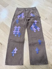 Jeans carpentiere cuori