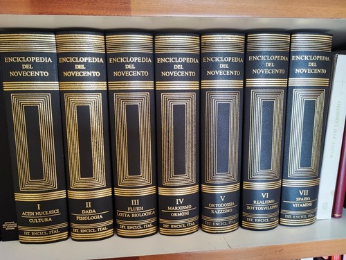 Enciclopedia del novecento - del,