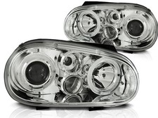 Fari A LED Angel Eyes Per VW