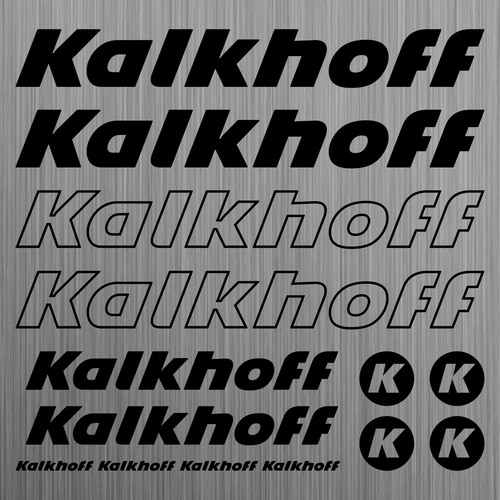 Kalkhoff old adesivi sticker - kalkhoff,