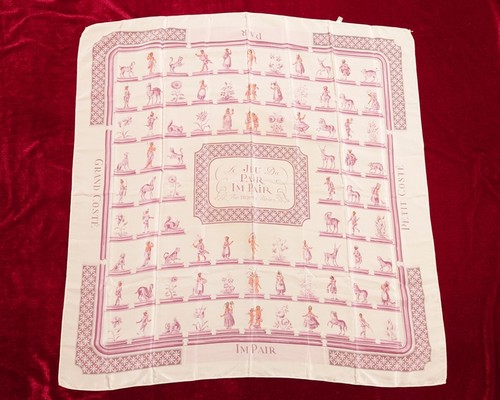 Hermes jeu pair sciarpa - le, du
